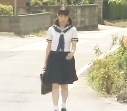♥青姦強姦※帰宅中の女子校生を浮浪者が睡眠薬レイプ…山奥に連れ込まれて野外で汚チンポ挿入捻じ込まれる